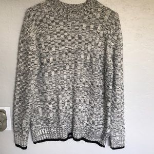 Topshop Black and White Sweater